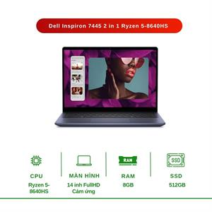 Dell Inspiron 7445 2 in 1 Ryzen 5-8640HS l 8GB l 512GB l 14